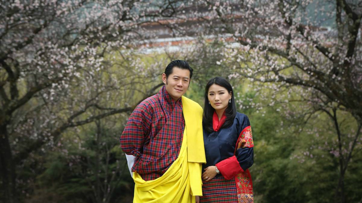 Đức vua thứ 5 của Bhutan cùng hoàng hậu Jetsun Pema