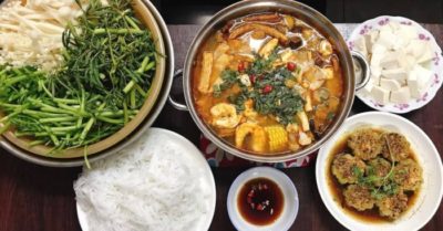 Cách nấu lẩu Thái chay chua cay chuẩn vị