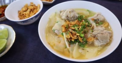 Cách nấu hoành thánh lá với tôm khô thơm ngon đúng vị