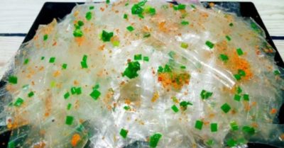 Cách làm bánh tráng muối hành phi ngon miệng
