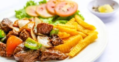 Cách làm bò lúc lắc khoai tây chiên mềm ngon đơn giản