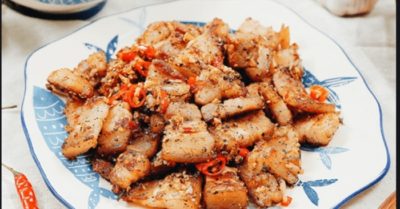 Cách làm thịt rang muối chuẩn vị đơn giản