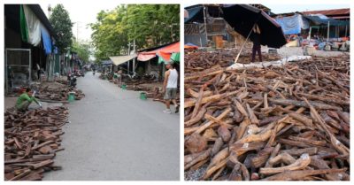 Độc lạ chợ ‘củi vụn’ ở Từ Sơn, giá tiền triệu một cân