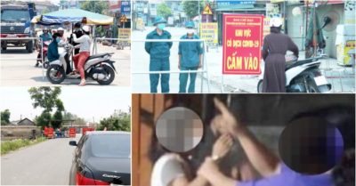 Băng ruộng vào vùng phong tỏa đánh ghen; 9 người phải đi cách ly có thu phí