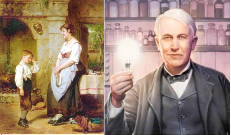 Câu chuyện Người mẹ vĩ đại dạy Thomas Edison thành thiên tài.