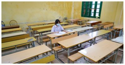 Hà Nội: Chỉ có 1 thí sinh trong phòng thi đặc biệt thi vào lớp 10