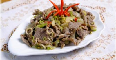 Cách nấu bò xào sả ớt cay nồng, đậm vị
