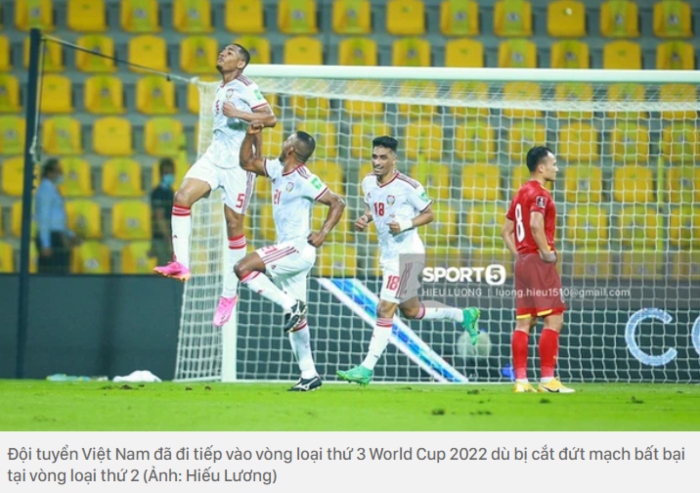 Đội tuyển Việt Nam bị xếp vào nhóm kém nhất ở vòng loại thứ 3 World Cup 2022