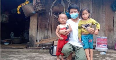 Ngày về nhà của cậu bé 3 tuổi bị ung thư võng mạc