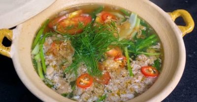 Cách nấu canh riêu cua đồng chuẩn vị thơm ngon với 7 bước