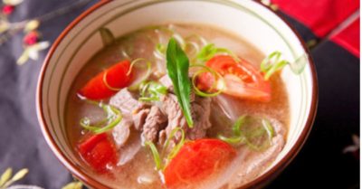 Hướng dẫn cách nấu canh thịt bò cà chua hấp dẫn