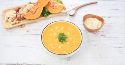 Cách nấu cháo bí đỏ thịt bằm thơm ngon bổ dưỡng cho bé ăn dặm