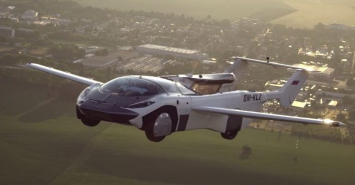 Video xe hơi bay hoàn tất màn thử nghiệm lịch sử cả trên không và trên bộ